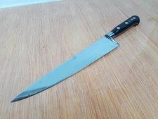 Vintage Sabatier Carbon Steel 10" Chef Knife 4 Star Elephant