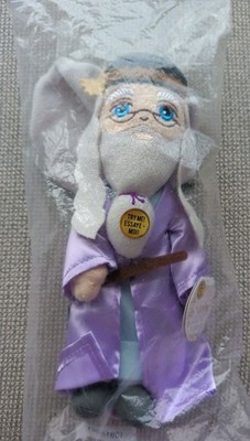 Wizarding World Just Play Spell Casting Dumbledore Plush Toy Sealed 9 Inches