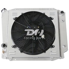 3row Radiator Fan Shroud Fit 1966-1977 Ford Early Bronco 3.3l-5.0l V8 Conversion