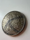 Morgan Silver Dollar 1921 U.S. Authentic Org. Patina W/ Plastic Case