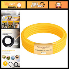 3/8" OD x 1/4" ID Surgical Tubing, 52FT Latex Rubber Hose for Medical Use