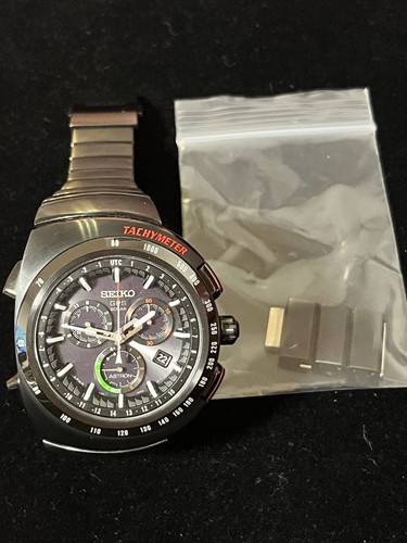 Seiko Astron Giugiaro GPS Solar SBXB121 Used Tested From Japan