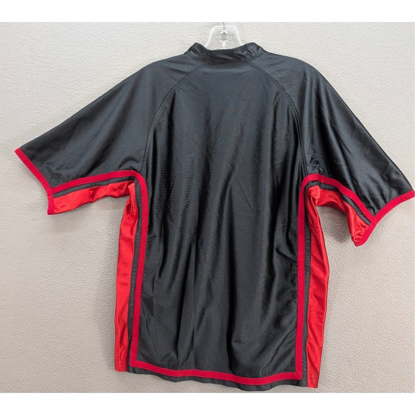 Vintage Nike Team Basketball Jersey Shirt Youth 1/4 Zip Swoosh Warm Up Size L