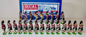 Ducal The Black Watch Highlanders Marching Band of  1905, boxed set. 24 pieces.