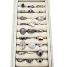 Vintage Sterling Silver Ring Lot 90 Grams Wear Scrap Resell Tested