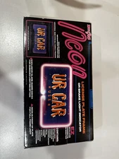 Kool Glo Neon License Plate Frame Or Brake Light Indicator