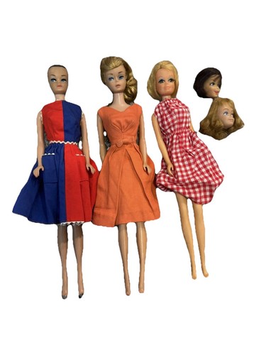 Bambole Barbie vintage anni 60 Casey Midge vestiti accessori leggi - Foto 15 di 24