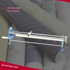 Manual Foil Paper Cutter Electric Hot Stamping Paper Slitting Machine 26"