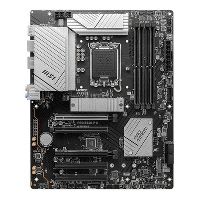 MSI PRO B760-P II Mainboard Intel B760 LGA1700 DDR5 ATX PCIe4 2.5Gbit LAN