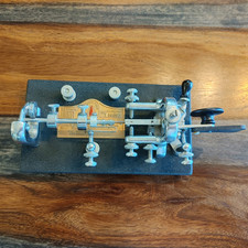 1945 Vibroplex Original Bug - No 144483 Telegraph Key -Morse Code -Ham Operator