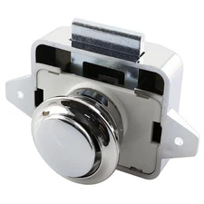 Push Button Catch Lock Drawer Cabinet Cupboard Door Keyless Latch Knob for Ca...