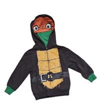 Teengage Mutant Ninja Turtle XS 4/5 Masked Hoodie FullZip NWT FREE SHIPPING 