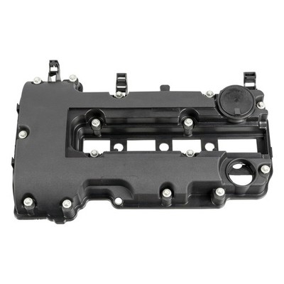 FEBI BILSTEIN Ventildeckel mit Dichtung Schwarz für OPEL Astra J Corsa D Ampera 