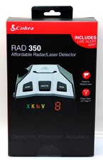 Cobra RAD 350 Radar and Laser DETECTOR With IVT Filter New Sealed Free Shipping