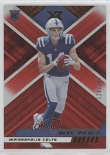 2022 Panini XR Rookies Red 129/249 Alec Pierce #121 nd3