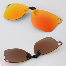 Polarized Clip-On Sunglass Flip Up for RayBan Meta Wayfarer RW4006 50 Anti-Glare