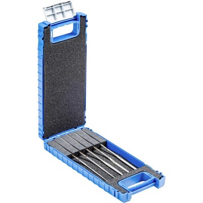 PFERD TOOLS Diamant-Hemmungsfeilen-Set Feilensatz 140mm D25 Kunststoffbox 5-tlg