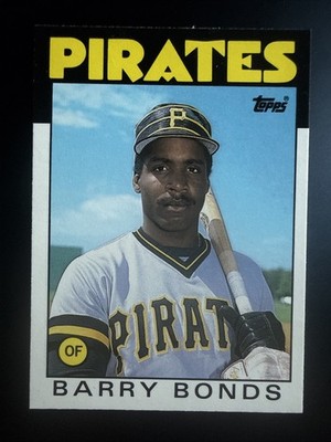 1986 TOPPS TRADED #11T BARRY BONDS ROOKIE CARD - NM/MINT