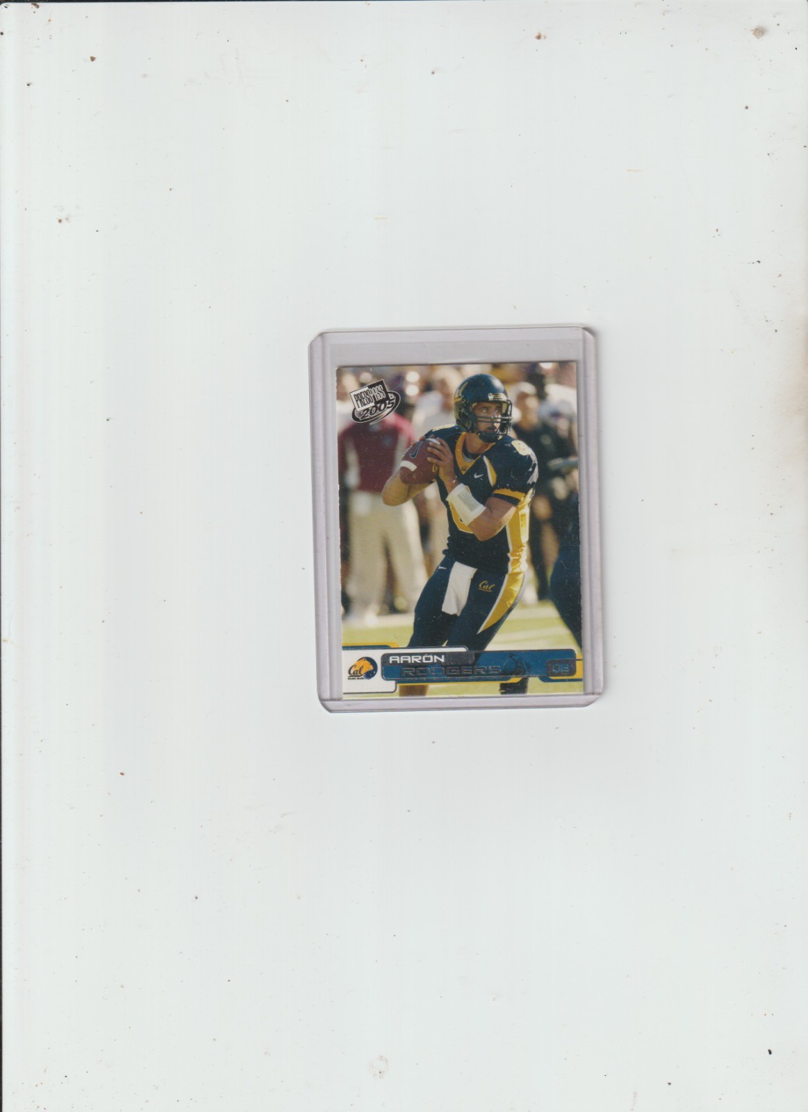 AARON RODGERS 2005 PRESS PASS FOOTBALL ROOKIE CARD #9   CAL