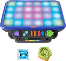 Fisher Price Learning Toy Sensory Bright Light Station, Activity Table with Game