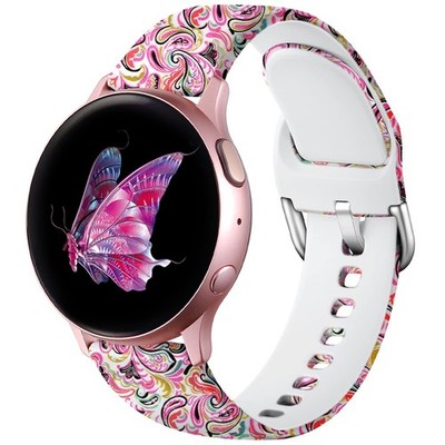Compatible for Samsung Galaxy Watch 4 Band 44mm 40mm/Watch 4 Classic Band 46m...