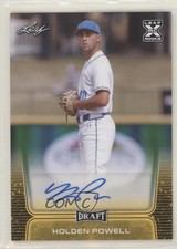 2020 Leaf Draft Auto Gold Holden Powell #BA-HP2 Auto no9