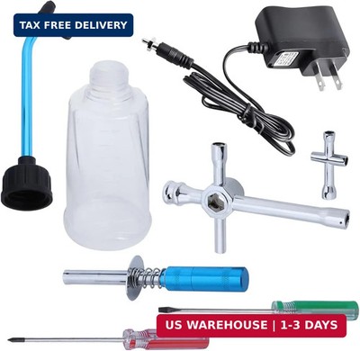 Nitro Starter Kit-Nitro Igniter (Support AA Battery) with RC Glow Plug Driver/Fu