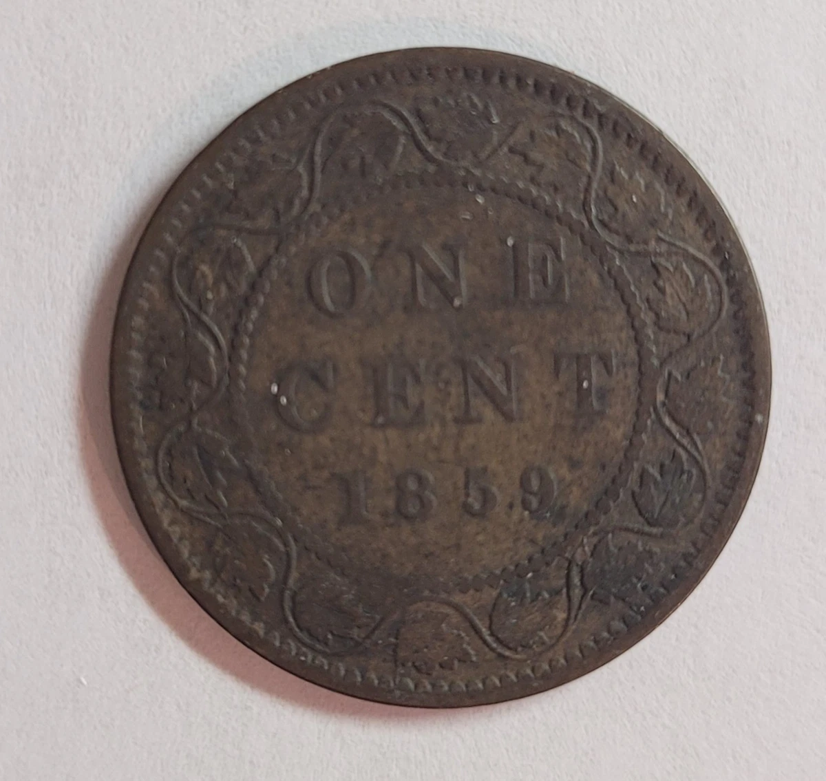 Canadian Large Cent 1859 for sale | eBay