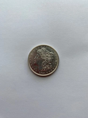 1921-D   Morgan Silver Dollar, BU very nice coin