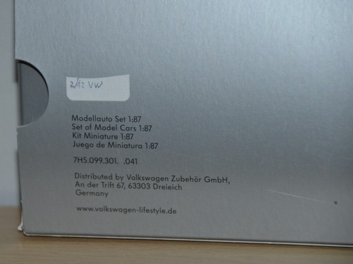 Wiking - VW - Set modellini auto T1-T5 - Transporter - 1:87 - IMBALLO ORIGINALE - - Foto 5 di 6