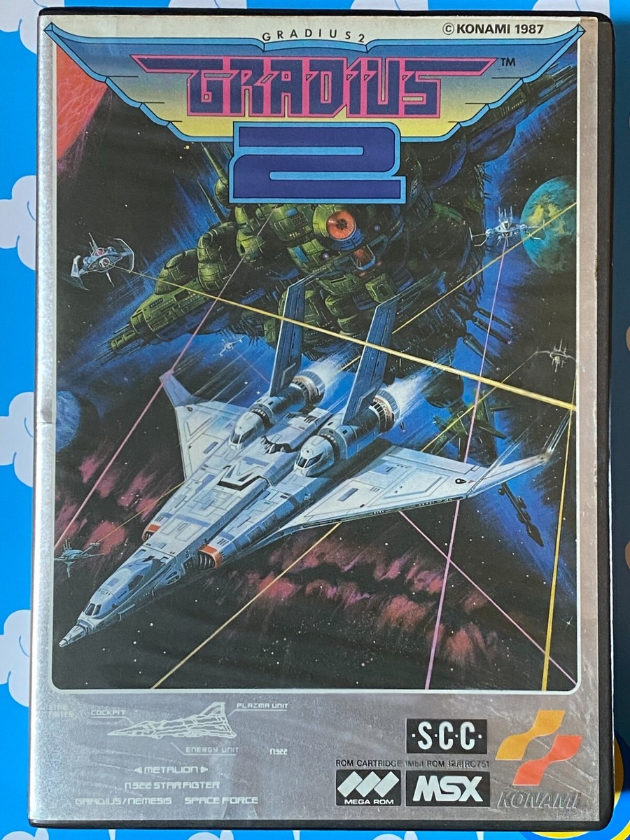 MSX/MSX2 KONAMI GRADIUS 2 NEMESIS 2 Manual and Boxed | eBay