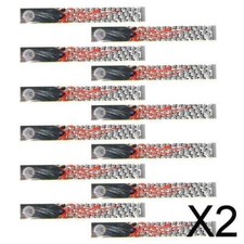 2X 12 pezzi di adesivi con frecce resistenti al tiro con l'arco avvolgono il