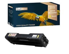 QUALITONER Toner x1 407719 SPC252HEY Jaune compatible pour RICOH AFICIO
