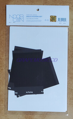 N.Flying NFLYING 2020 NOOB CON OFFICIAL GOODS DECO STICKER SET + 3