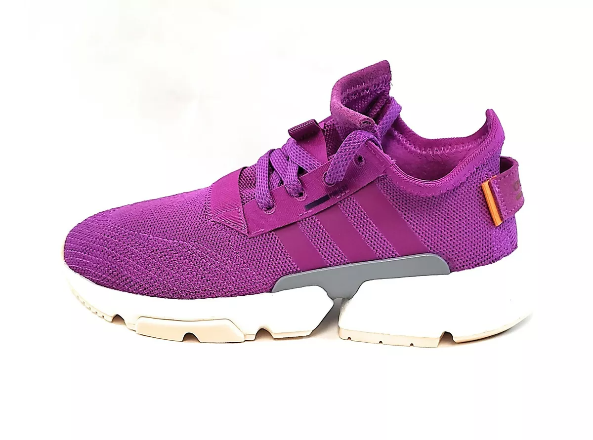 Womens Adidas POF S3.1 CG6182 Vivid Pink Violet Boost Running Sneakers Shoes