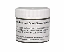 Pipe Stem and Bowl Oxidation Remover Restorer Cleaner Polish   Wipe On  Rub Off