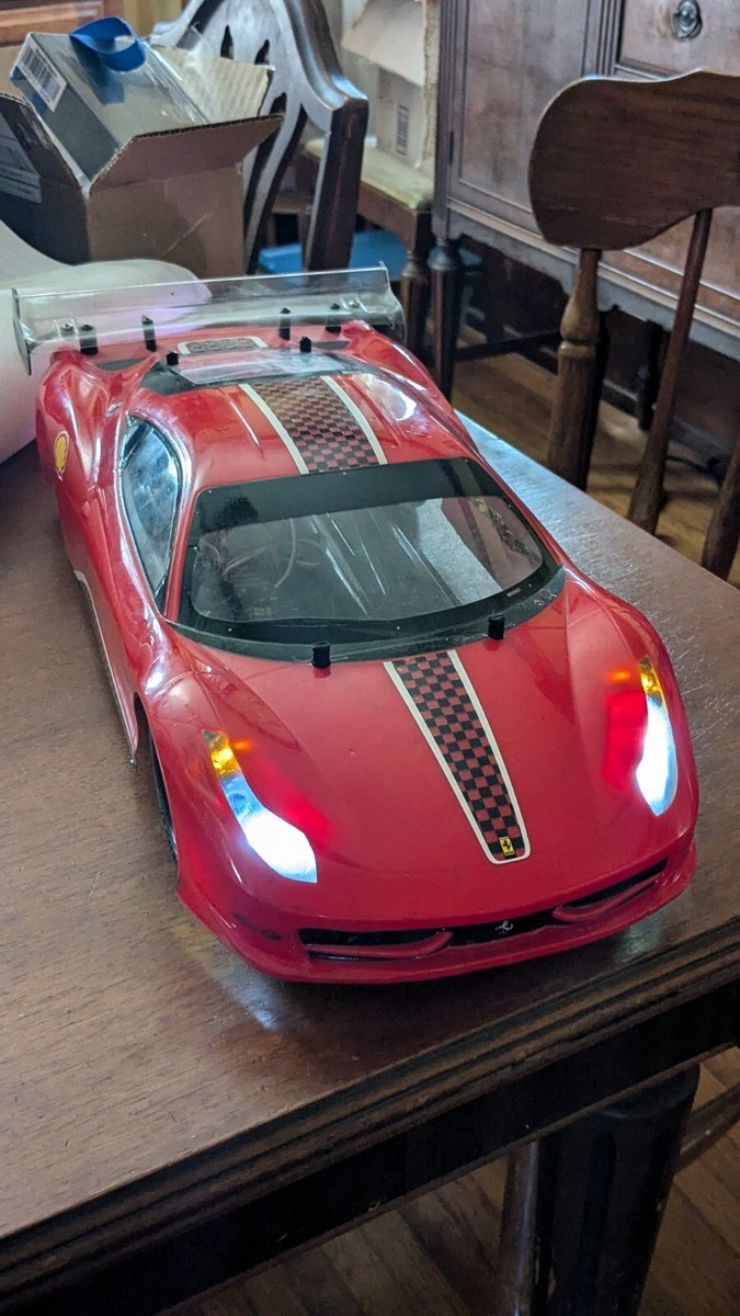Rare Tamiya 1/10 Ferrari 458 Challenge Radio Control Body Rare Tamiya 1/10 Ferrari 458 Challenge Radio Control Body