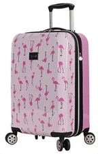 Betsey Johnson Luggage Hardside 26" Suitcase With Spinner Wheels