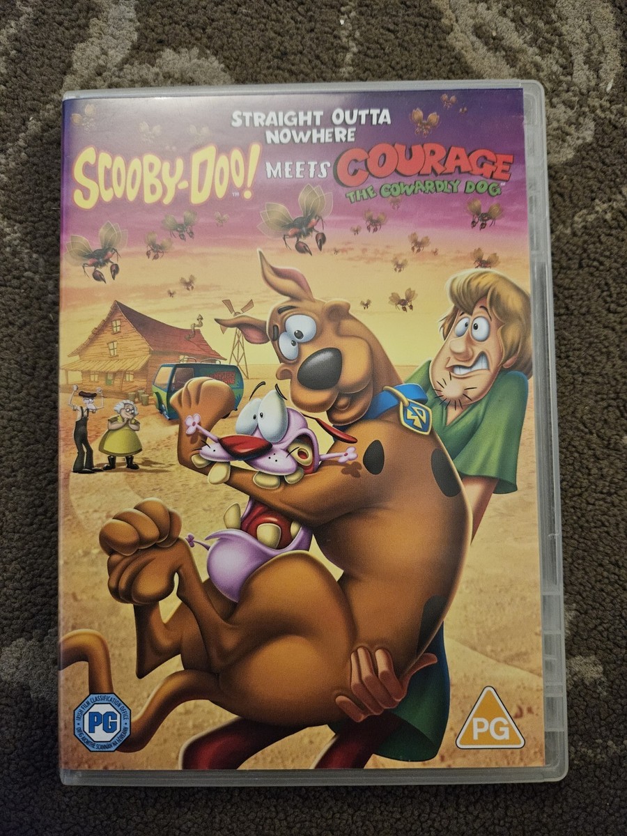SCOOBY DOO MEETS COURAGE THE COWARDLY DOG DVD