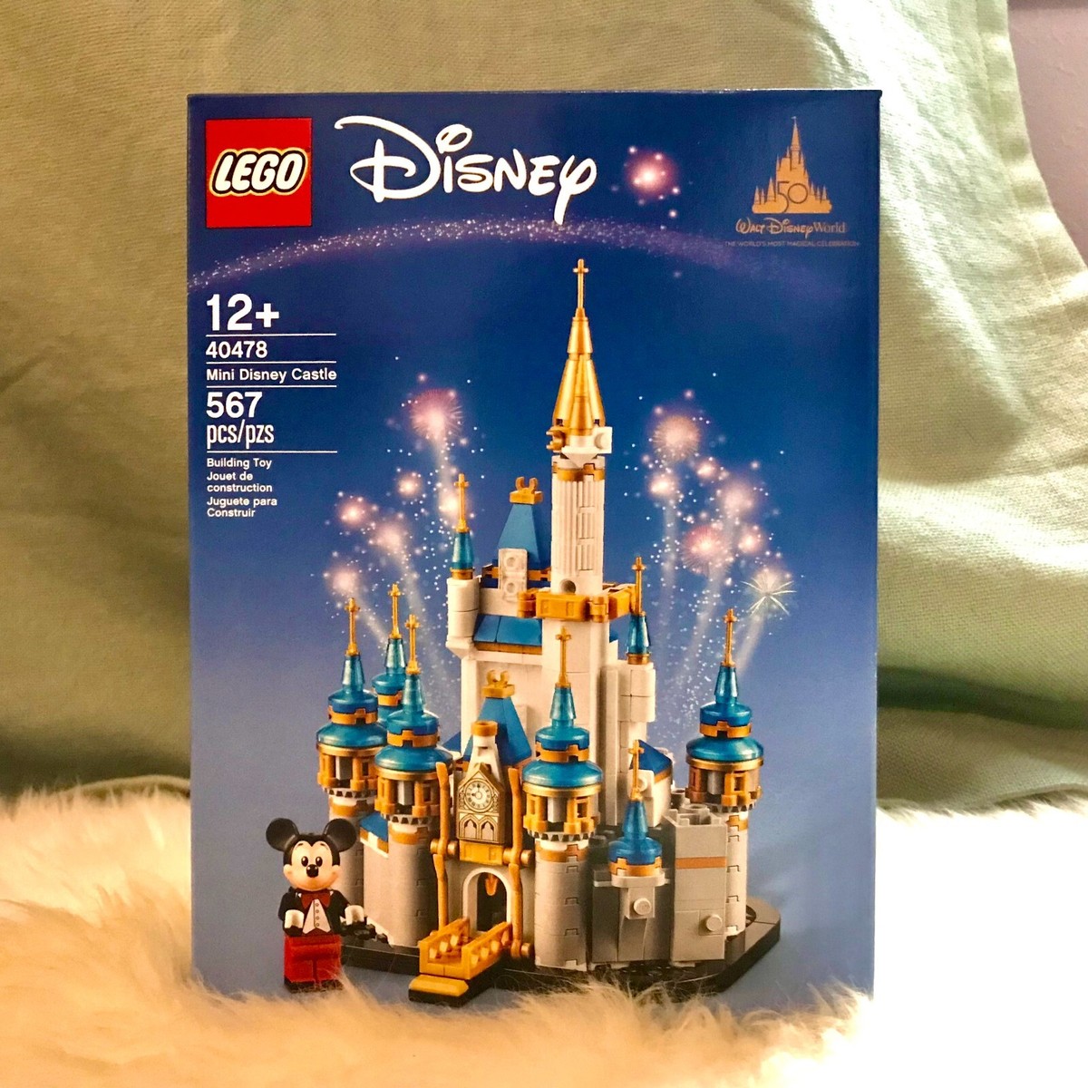New] LEGO 40478 Mini Disney Castle, Brand New Factory Sealed