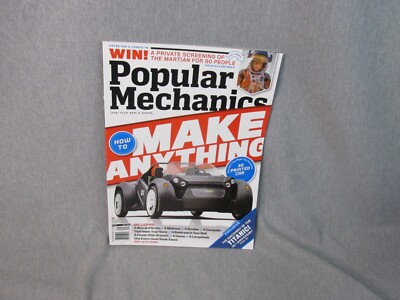 Popular Mechanics Magazine Sept 2015 NEWSTAND MAGAZINE NEW