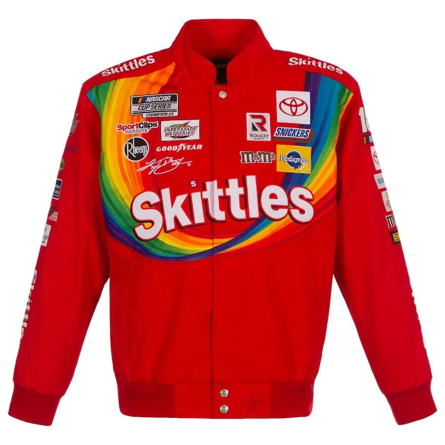 Kyle busch skittles best sale jacket