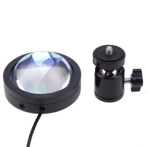 Sunset Red Projector Lamp USB LED Night Light For Home Decor Atmosphere TikTok - Picture 7 of 12