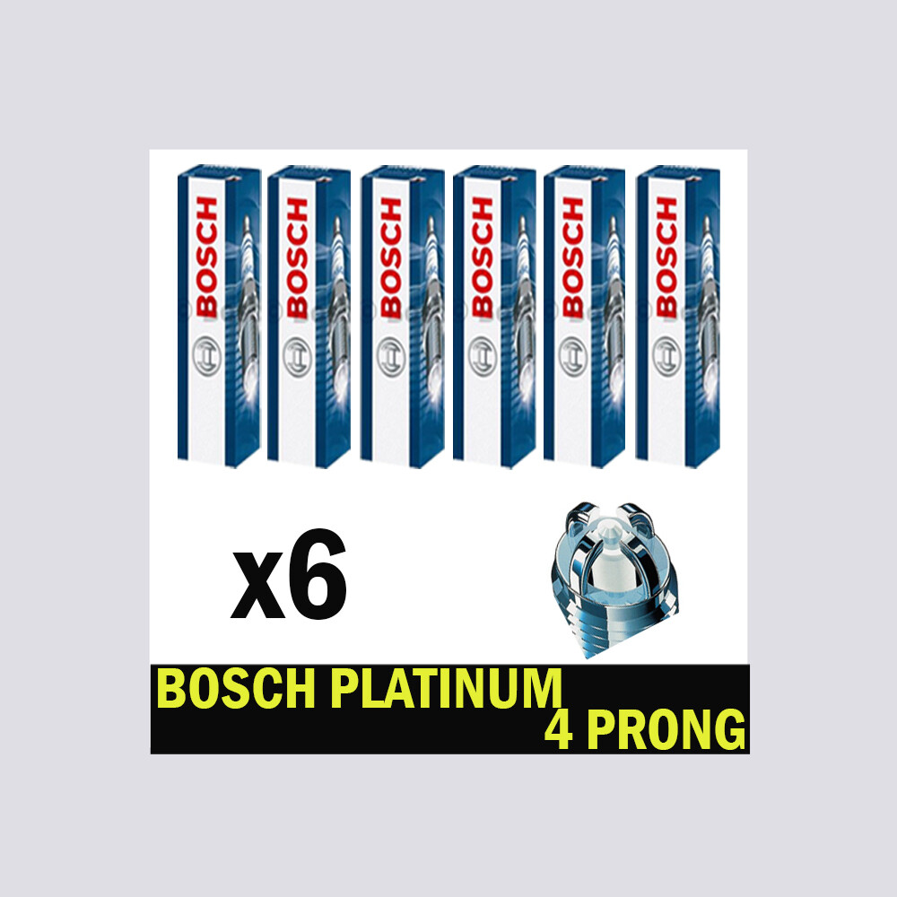 Spark Plugs 6x FOR BMW X5 E53 00>06 3.0 M54B30 306S3 E53 231bhp Bosch