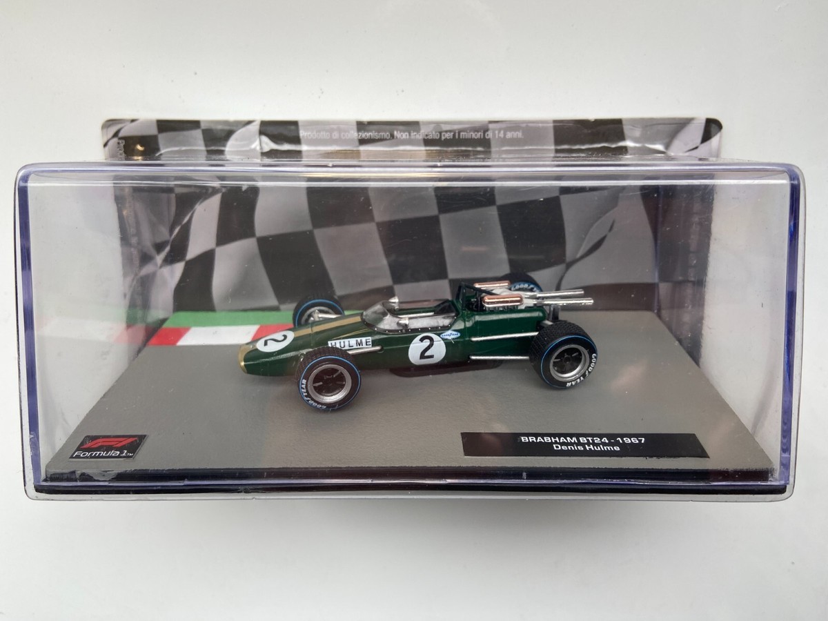 DENIS HULME BRABHAM BT24 1967 (SCALE 1:43) FORMULA 1 CAR