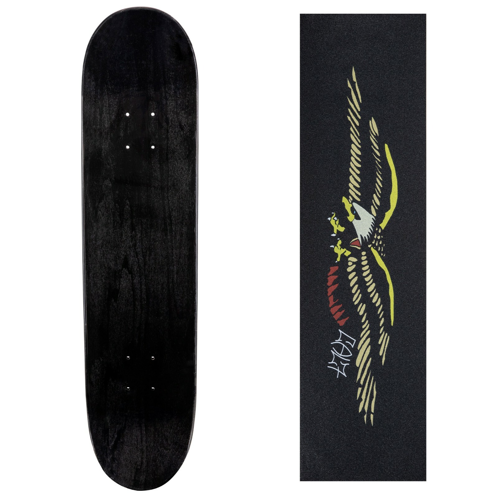 Deck W/ Graphic Grip Tape
