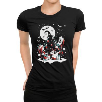 Nightmare Before Christmas Baum Mondlicht - Weihnachten Weihnachtsgeschenk Damen