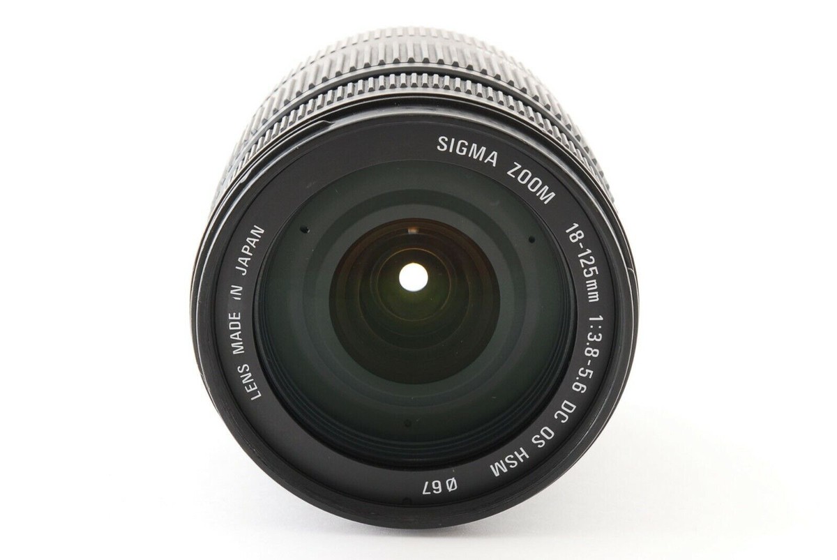 ♥◇神レンズ ◇美品 ◇SIGMA 18-125mm OS HSM canon SIGMA 18-125mm F/3.8-5.6 DC OS HSM For Canon 85126853549| eBay