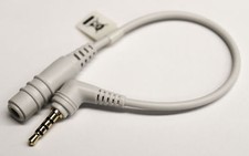 Aux 2.5mm to 3.5mm Stereo Adapter Audio Cable Converter for Headset Headphones