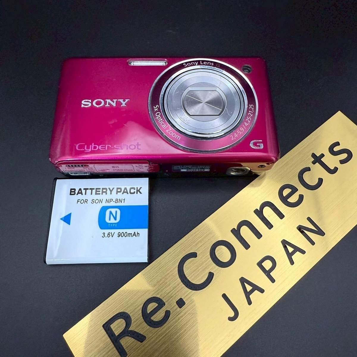 Sony Cyber-shot DSC-W380 Pink 14.1 MP Digital Camera FROM JAPAN
